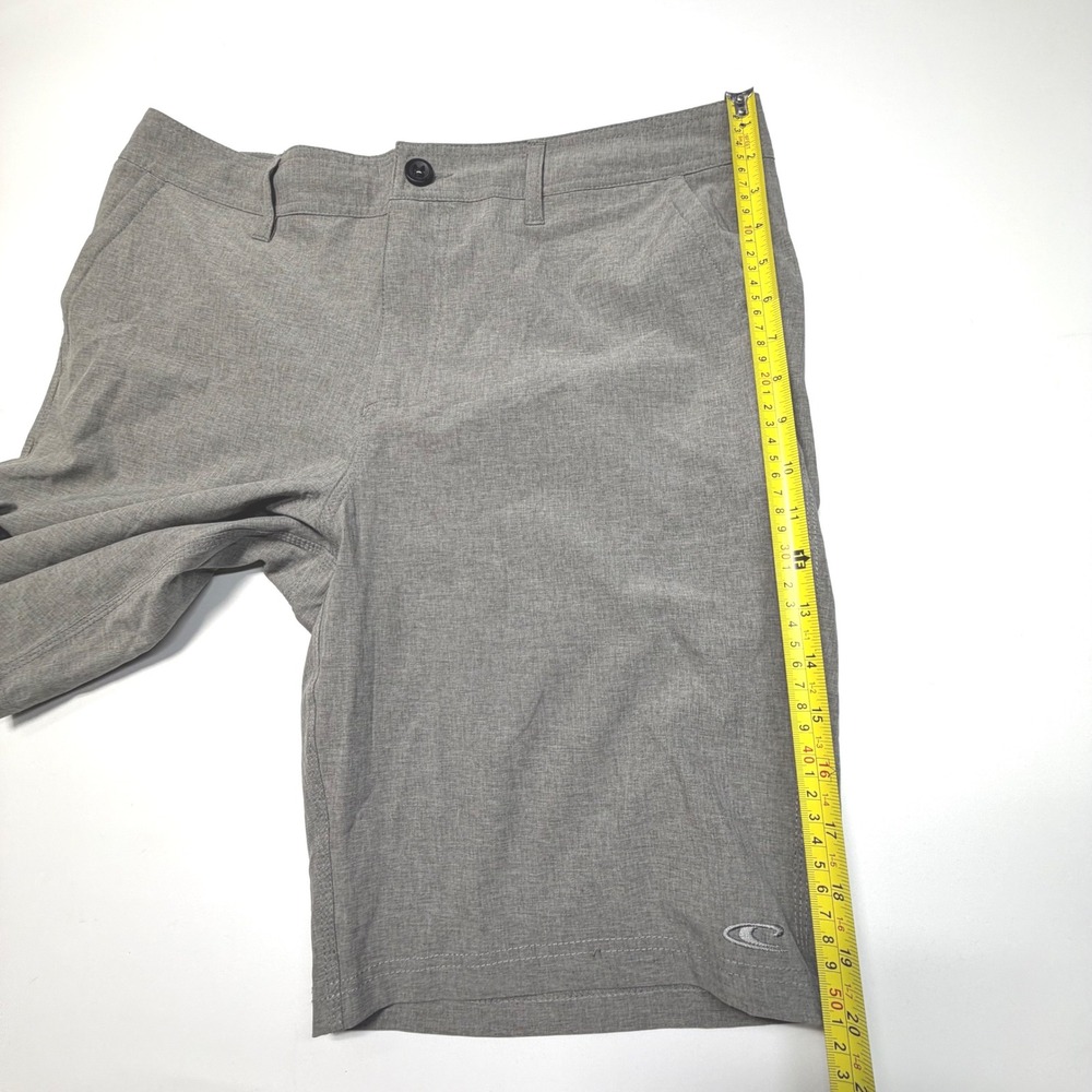 O'Neill Hybrid Shorts Men's 34‎ Gray Stretch Walkshort Chino - Picture 3 of 6